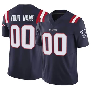 Personalized New England Patriots White Baseball Jersey Shirt K3844 in 2023