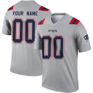 Personalized New England Patriots White Baseball Jersey Shirt K3844 in 2023