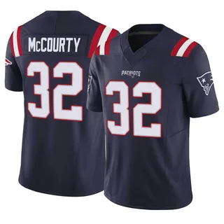 Men's Nike Devin McCourty Navy Blue New England Patriots Game Jersey