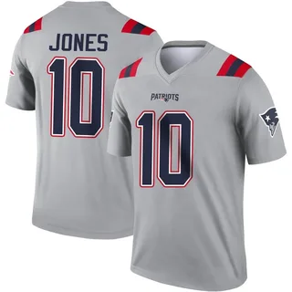 New England Patriots Mac Jones Jersey Print Team Color / Large - 27x39 | Sporticulture