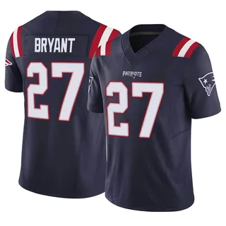 Men's Nike Keion White Red New England Patriots Alternate Team Game Jersey Size: Medium