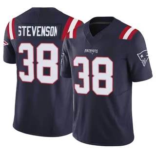 Nike Youth New England Patriots Rhamondre Stevenson #38 Navy Game Jersey